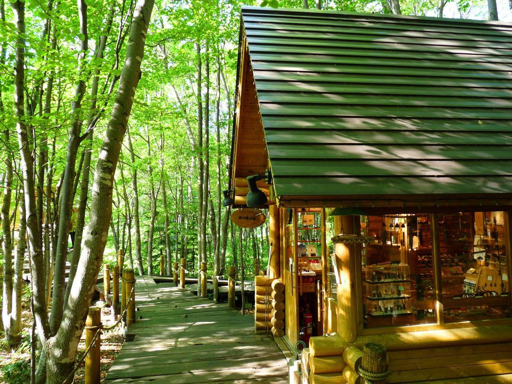 Shin Furano Prince Hotel Exterior photo The Log Cabin